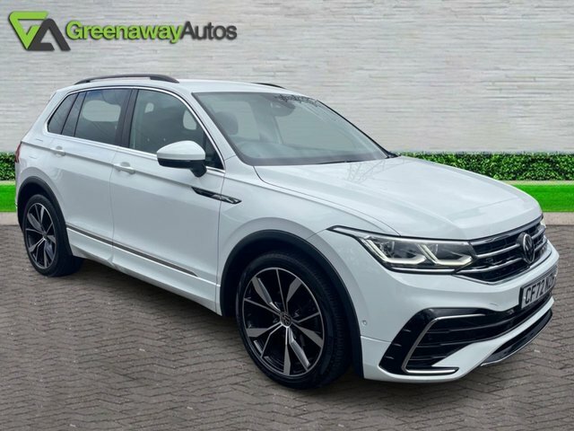 Volkswagen Tiguan Tsi R-line Suv CF72NZH White #4