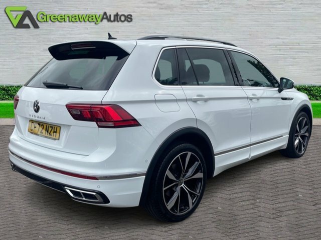 Volkswagen Tiguan Tsi R-line Suv CF72NZH White #6