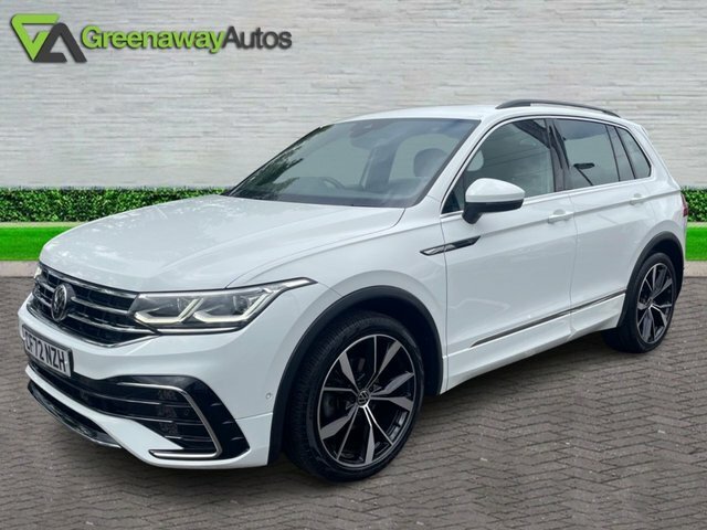 Volkswagen Tiguan Tsi R-line Suv CF72NZH White #2