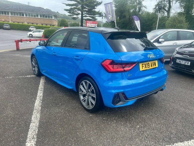 Audi A1 Tfsi 35 S Line FX19AVW Blue #4