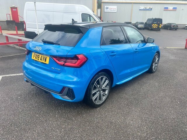 Audi A1 Tfsi 35 S Line FX19AVW Blue #3