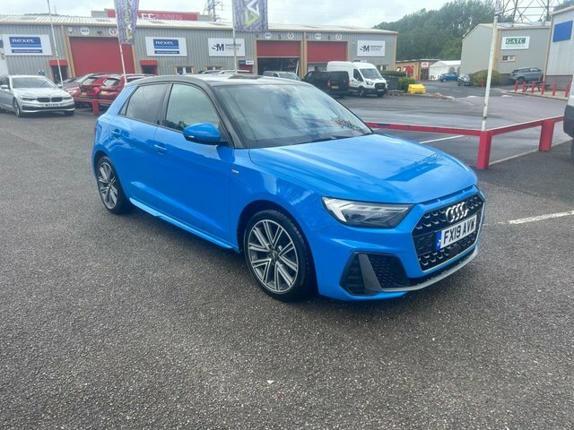 Audi A1 Tfsi 35 S Line FX19AVW Blue #2