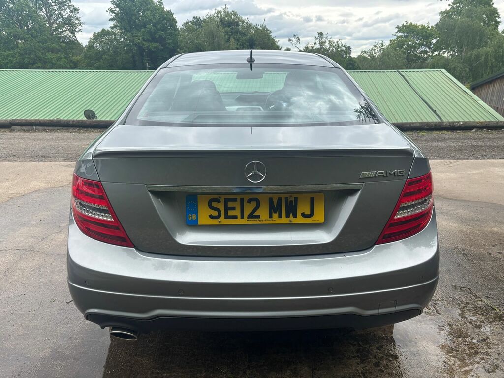 Mercedes-Benz C Class 1.6 C180 Blueefficiency Amg Sport Plus Coupe P Silver #6