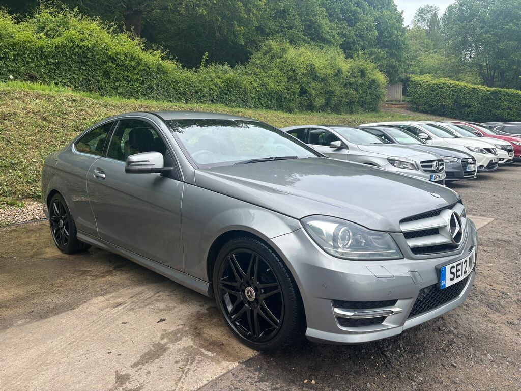 Mercedes-Benz C Class 1.6 C180 Blueefficiency Amg Sport Plus Coupe P Silver #3