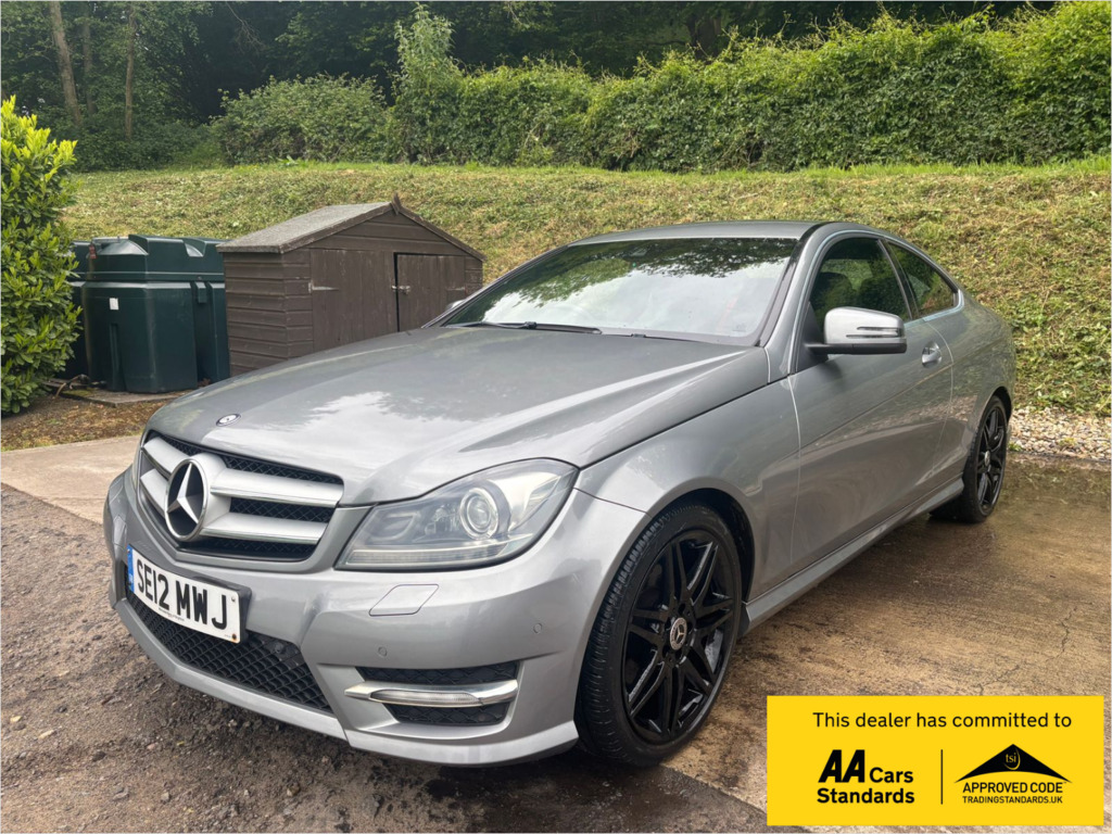 Mercedes-Benz C Class 1.6 C180 Blueefficiency Amg Sport Plus Coupe P Silver