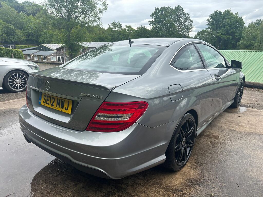 Mercedes-Benz C Class 1.6 C180 Blueefficiency Amg Sport Plus Coupe P Silver #5