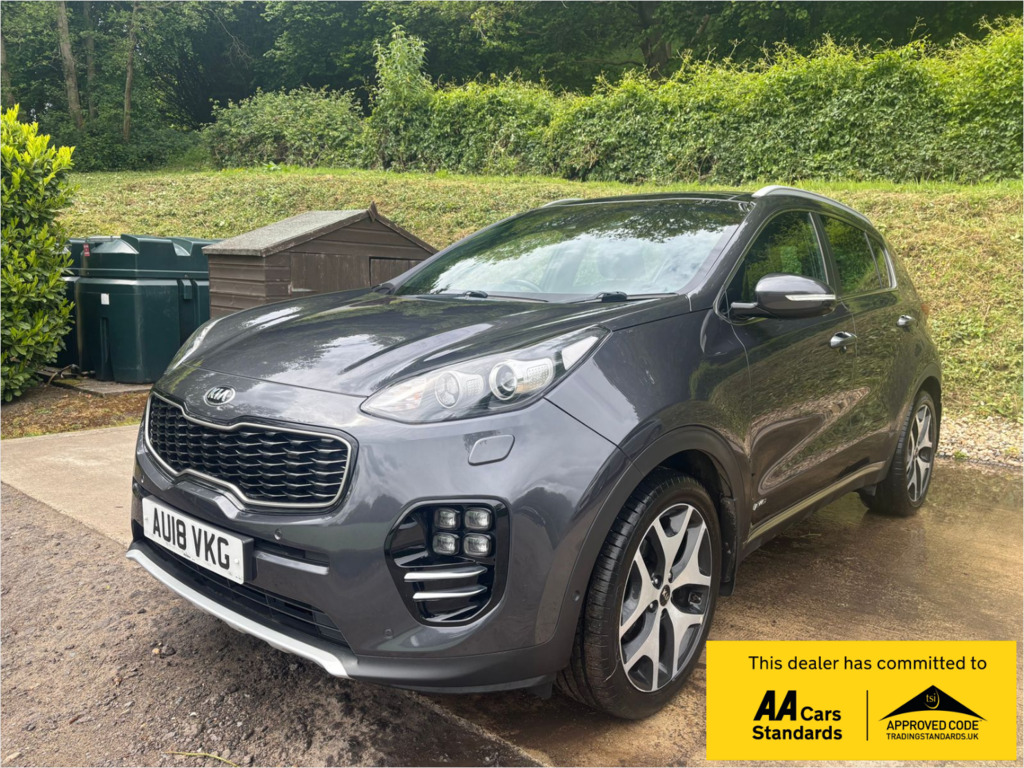 Kia Sportage 2.0 Crdi Gt-line S Suv Awd Euro 6 Silver