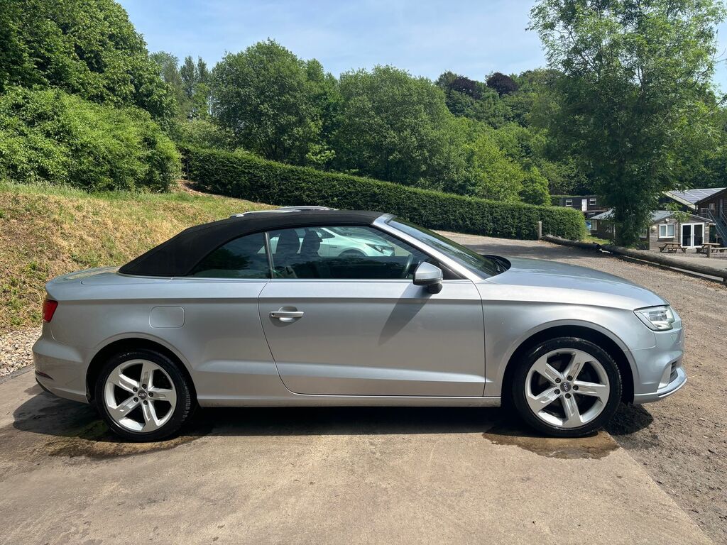 Audi A3 Cabriolet 1.5 Tfsi Cod Sport Convertible E Silver #4