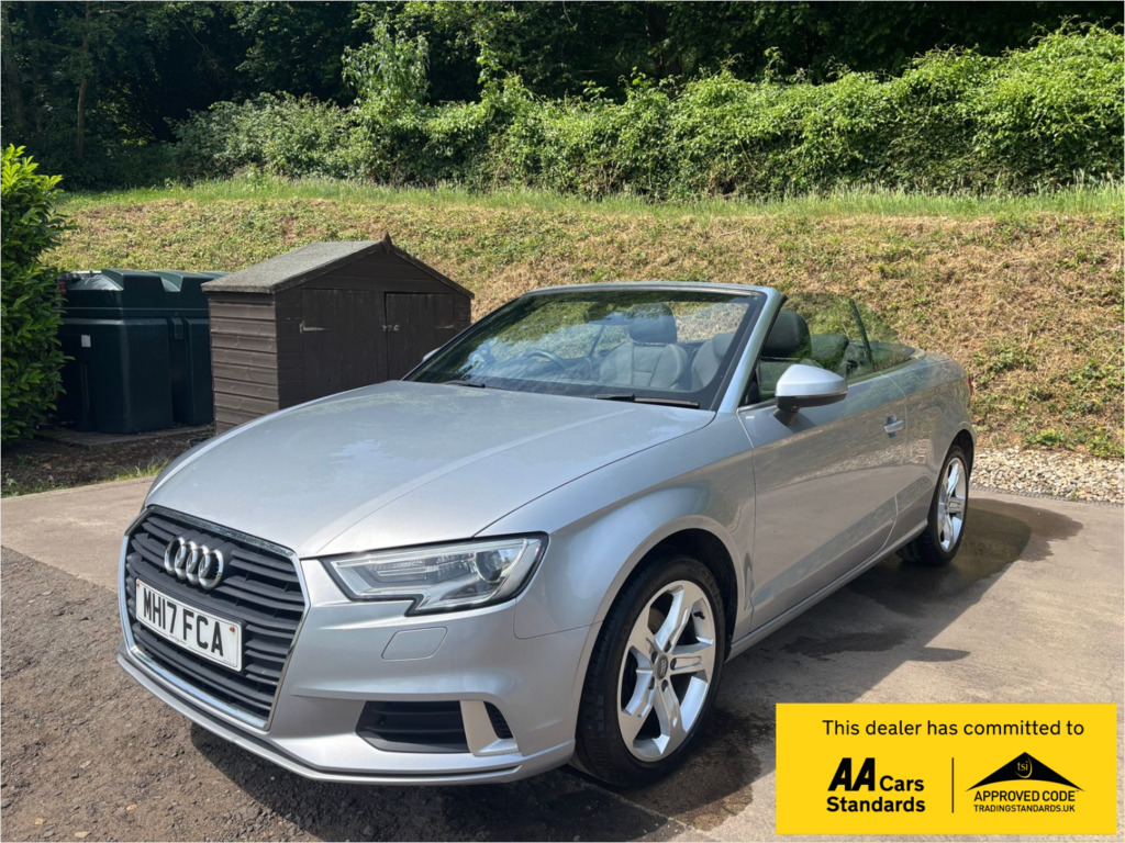 Audi A3 Cabriolet 1.5 Tfsi Cod Sport Convertible E Silver