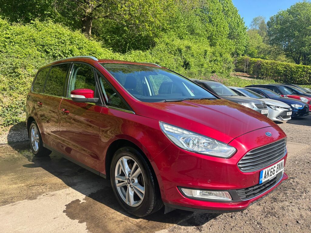 Ford Galaxy 2.0 Tdci Titanium Mpv Euro 6 S Red #3