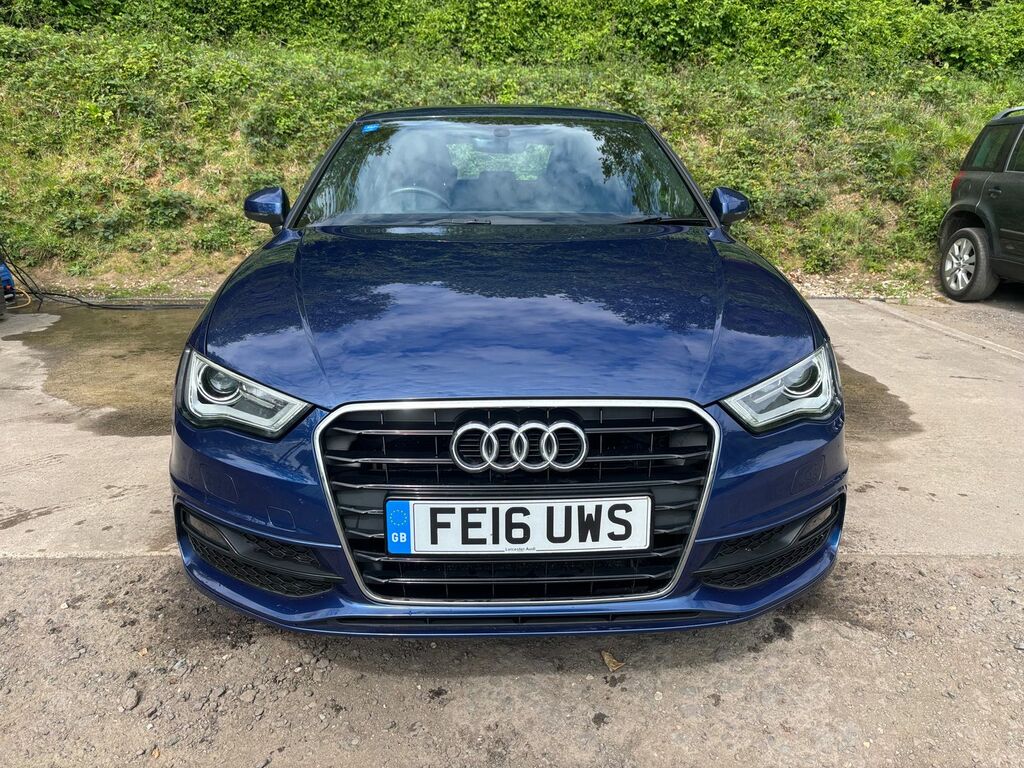 Audi A3 1.4 Tfsi S Line Sportback Euro 6 FE16UWS Blue #2