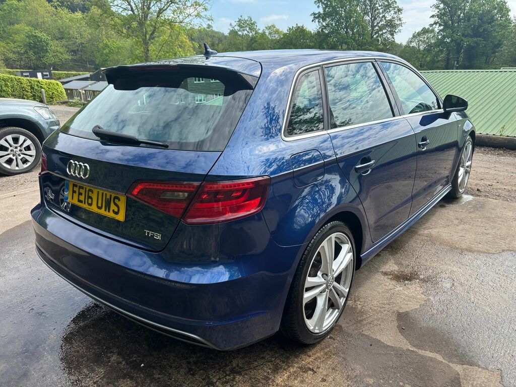 Audi A3 1.4 Tfsi S Line Sportback Euro 6 FE16UWS Blue #5