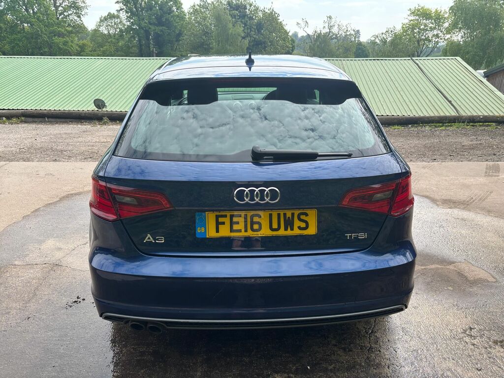 Audi A3 1.4 Tfsi S Line Sportback Euro 6 FE16UWS Blue #6