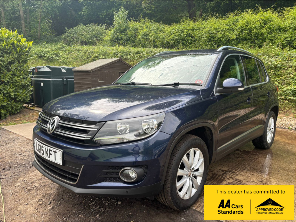 Volkswagen Tiguan 2.0 Tdi Bluemotion Tech Match Suv Manua Blue