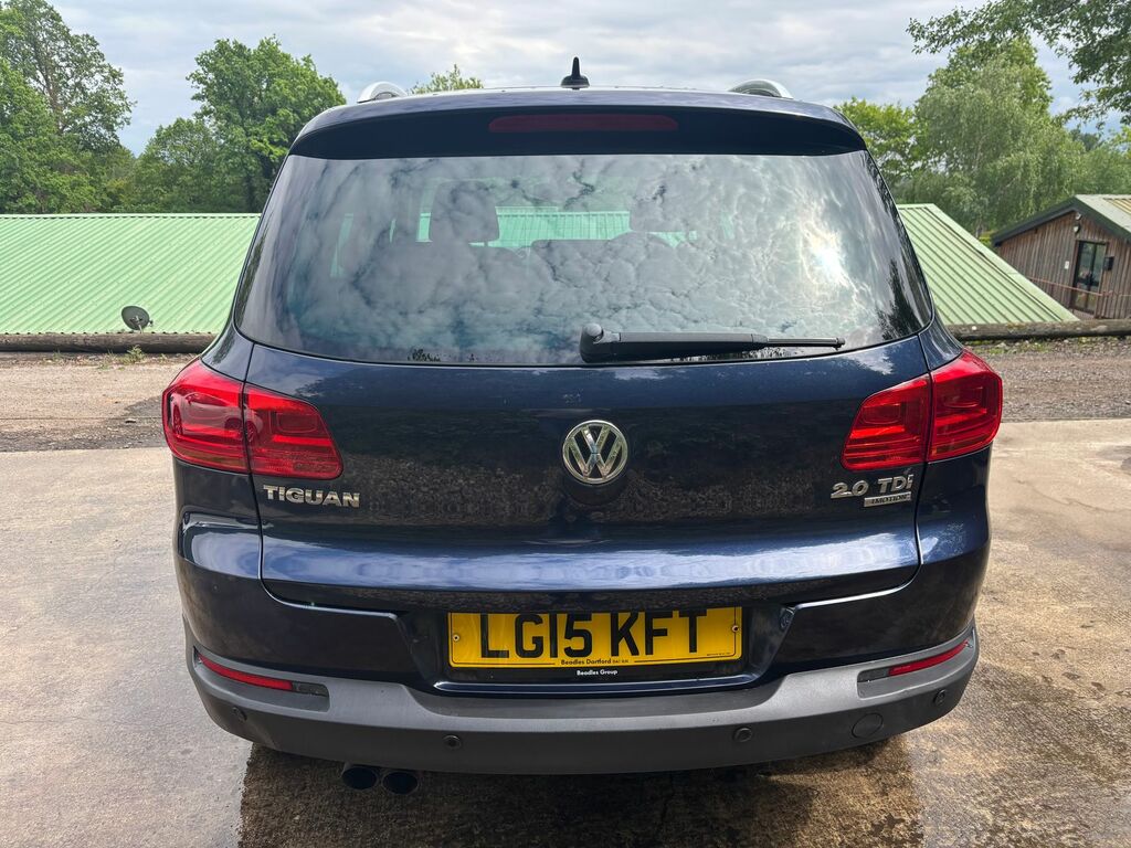 Volkswagen Tiguan 2.0 Tdi Bluemotion Tech Match Suv Manua LG15KFT Blue #6