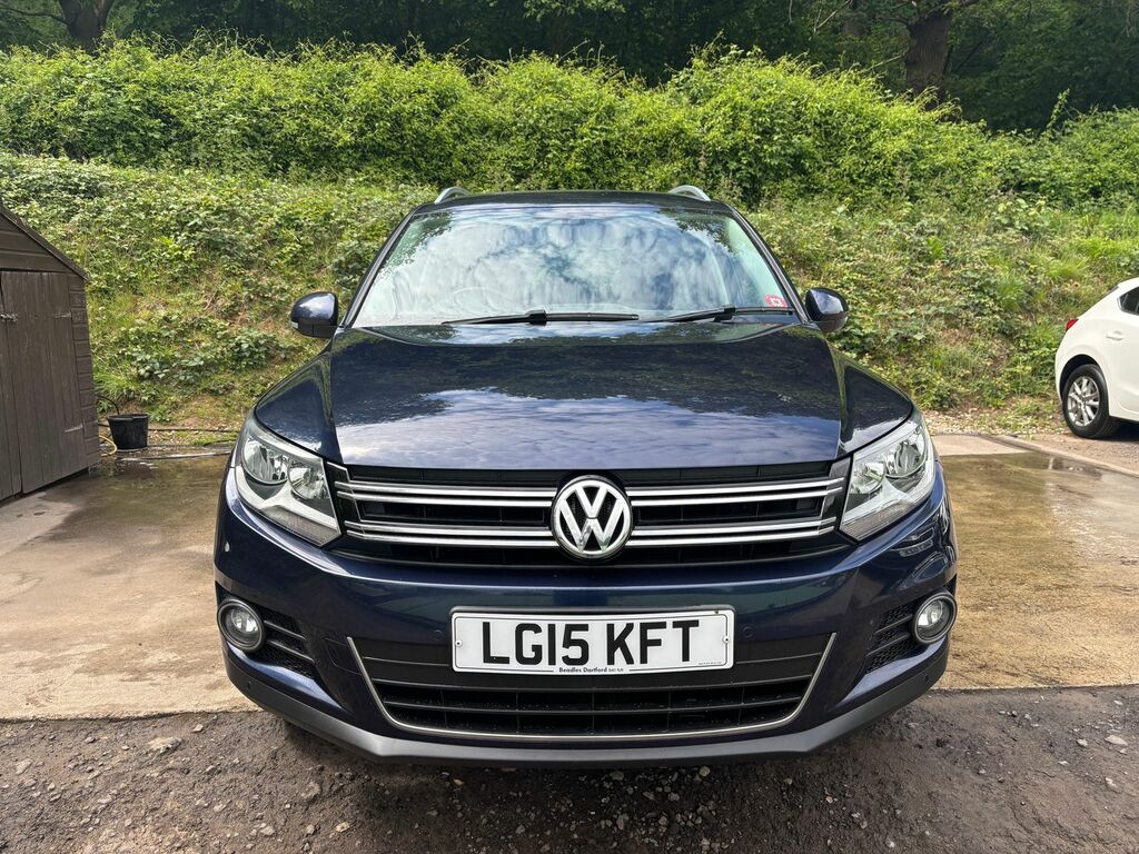 Volkswagen Tiguan 2.0 Tdi Bluemotion Tech Match Suv Manua LG15KFT Blue #2