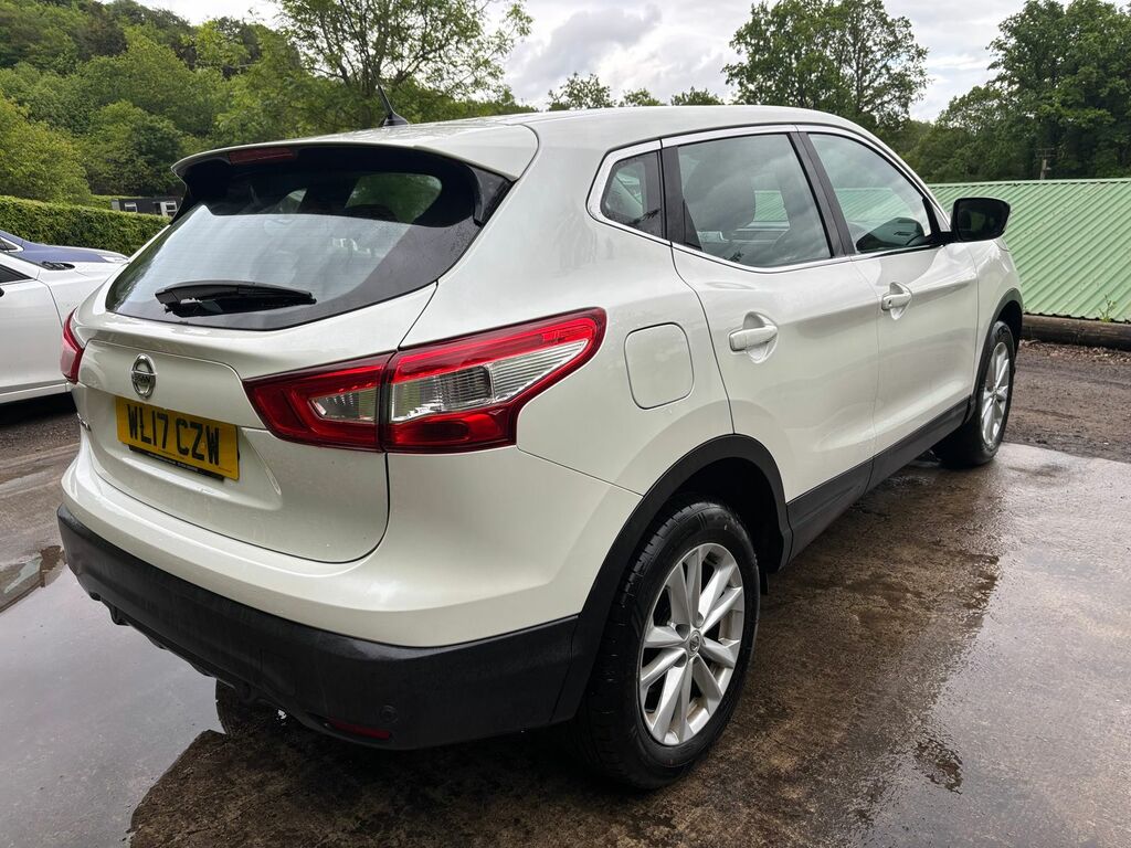Nissan Qashqai 1.5 Dci Acenta Suv 2Wd Euro 6 S WL17CZW White #5