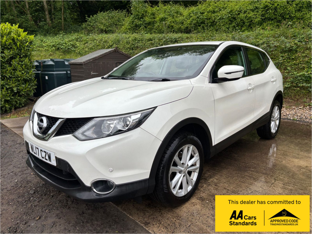 Nissan Qashqai 1.5 Dci Acenta Suv 2Wd Euro 6 S White