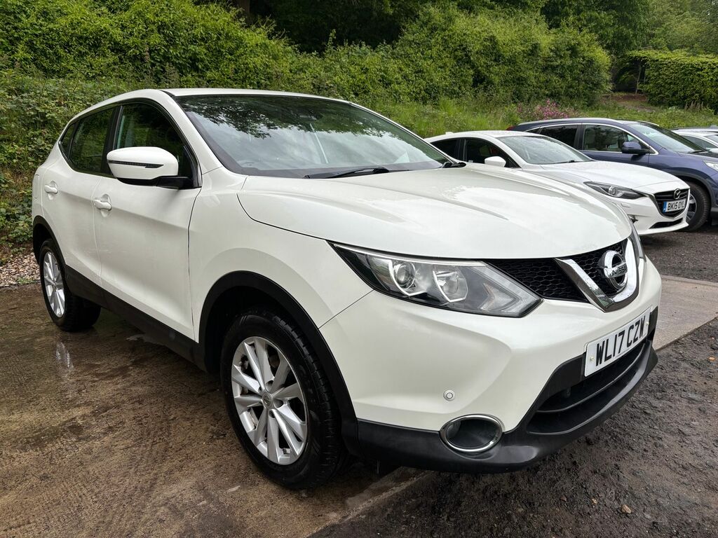 Nissan Qashqai 1.5 Dci Acenta Suv 2Wd Euro 6 S WL17CZW White #3