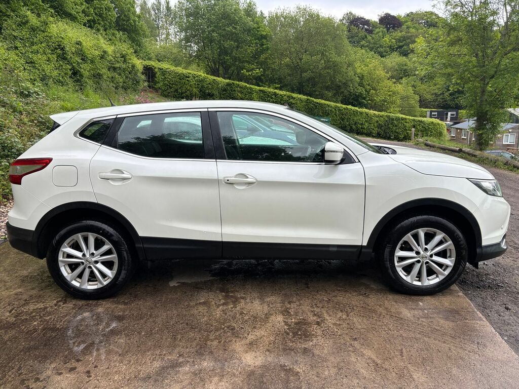 Nissan Qashqai 1.5 Dci Acenta Suv 2Wd Euro 6 S WL17CZW White #4
