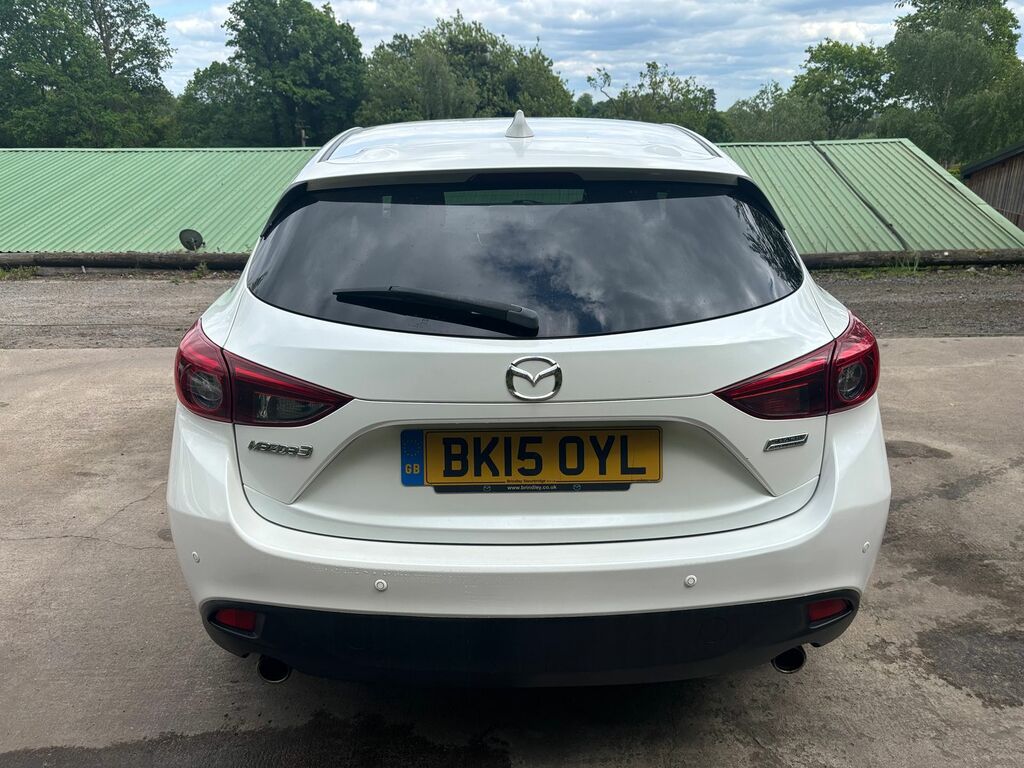 Mazda 3 2.0 Skyactiv-g Se-l Nav Hatchback Manua White #6