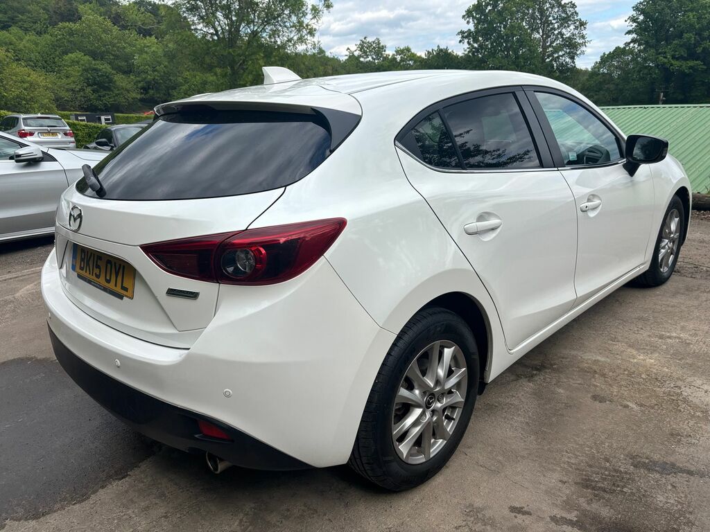 Mazda 3 2.0 Skyactiv-g Se-l Nav Hatchback Manua White #5