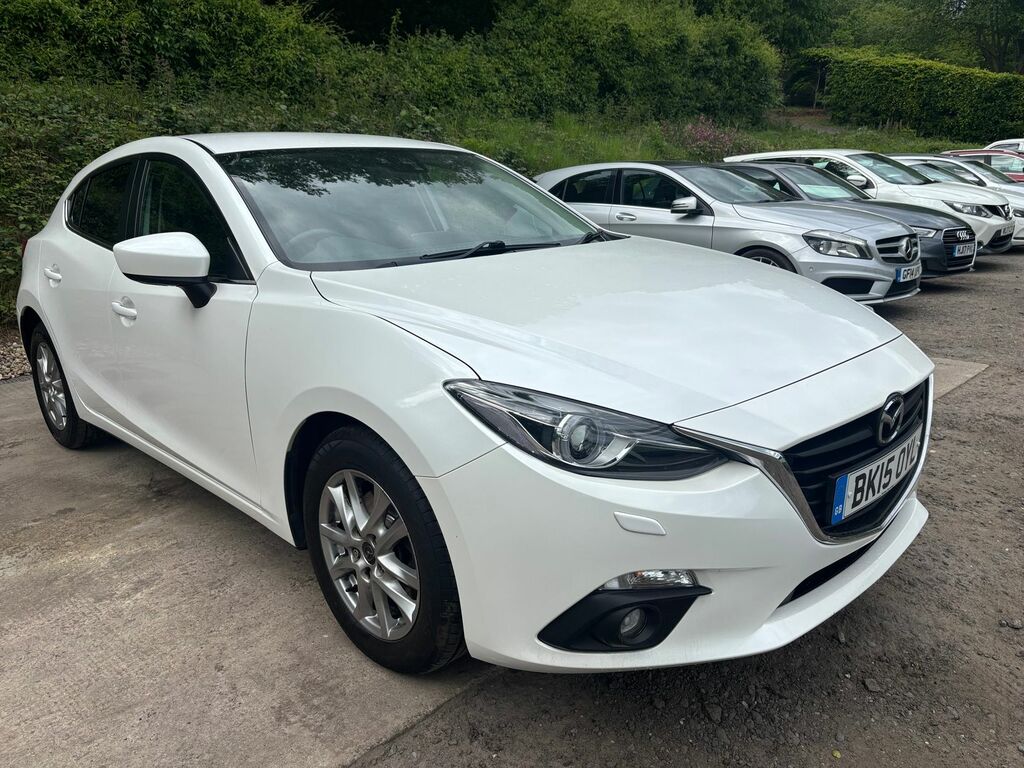 Mazda 3 2.0 Skyactiv-g Se-l Nav Hatchback Manua White #3