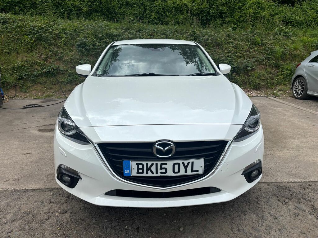 Mazda 3 2.0 Skyactiv-g Se-l Nav Hatchback Manua White #2
