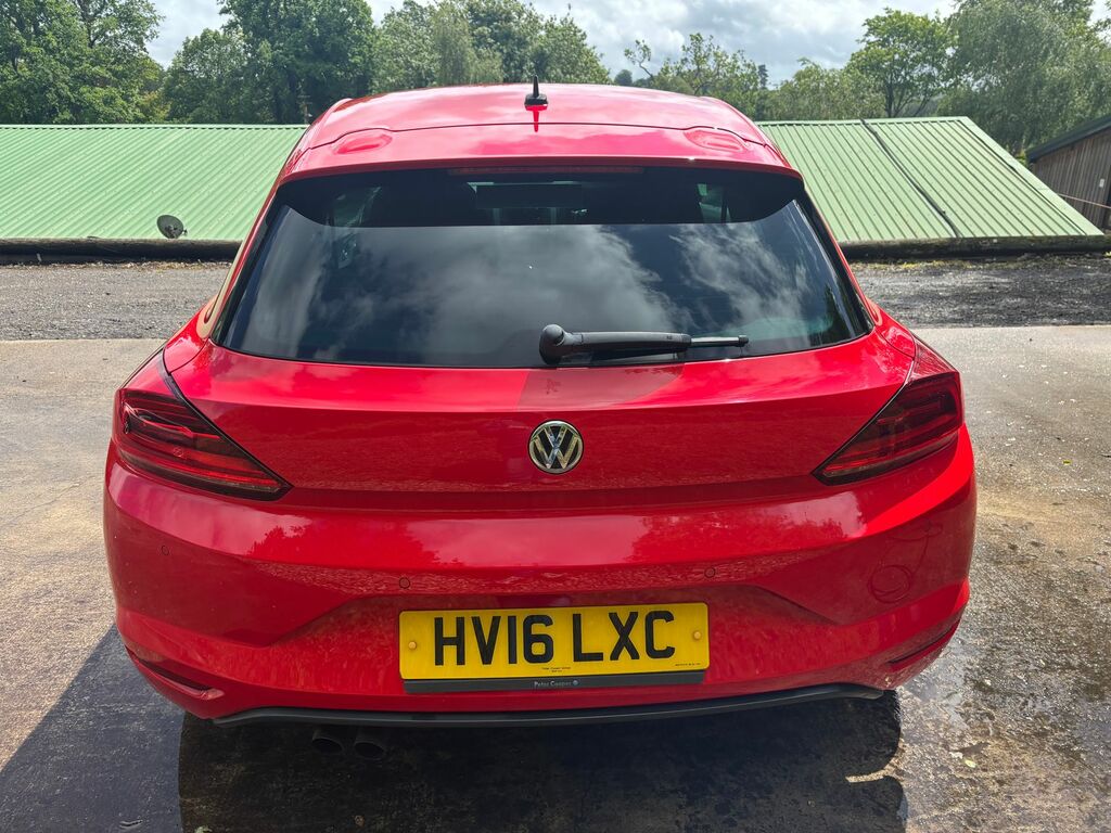Volkswagen Scirocco 1.4 Tsi Bluemotion Tech Hatchback Manua Red #6