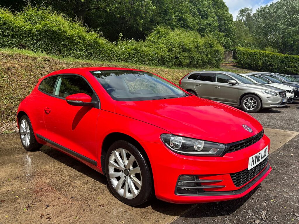 Volkswagen Scirocco 1.4 Tsi Bluemotion Tech Hatchback Manua Red #3