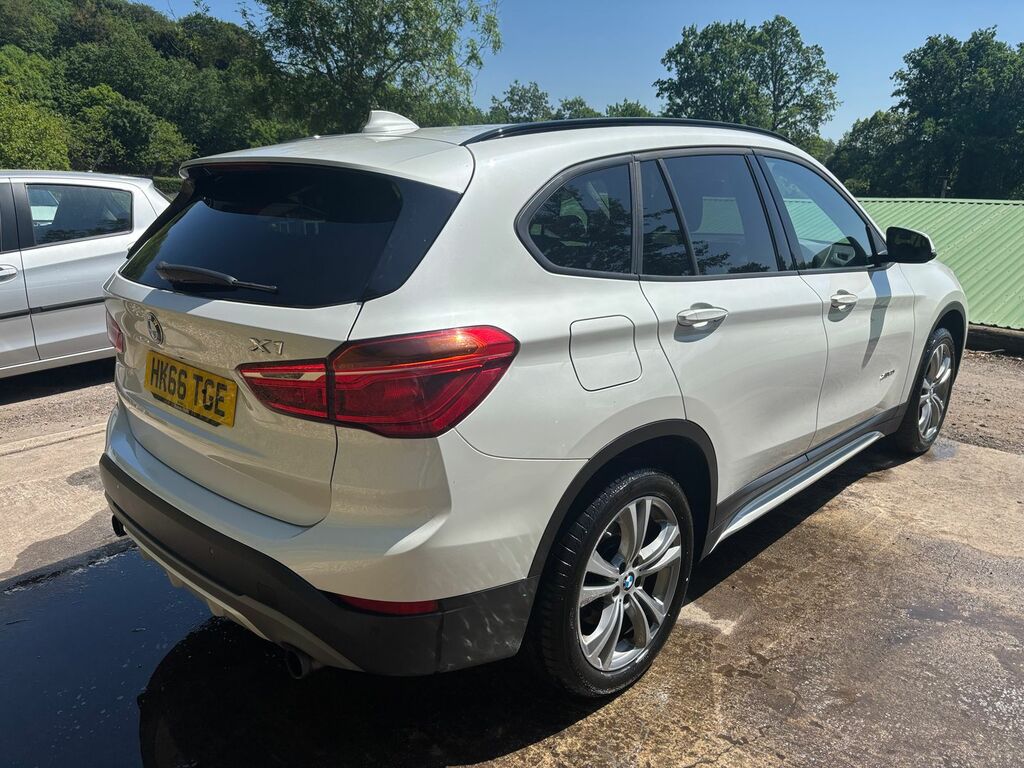 BMW X1 2.0 20I Sport Suv Xdrive Euro 6 S HK66TGE White #5
