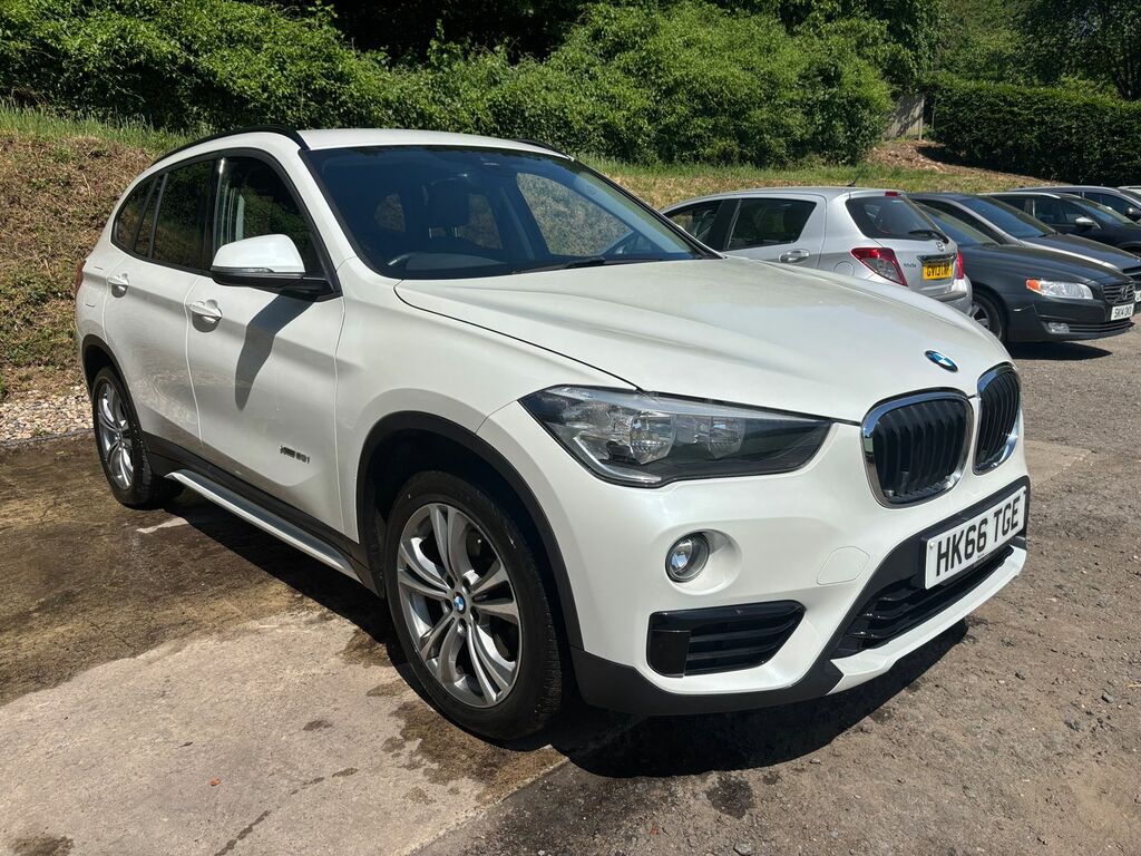 BMW X1 2.0 20I Sport Suv Xdrive Euro 6 S HK66TGE White #3
