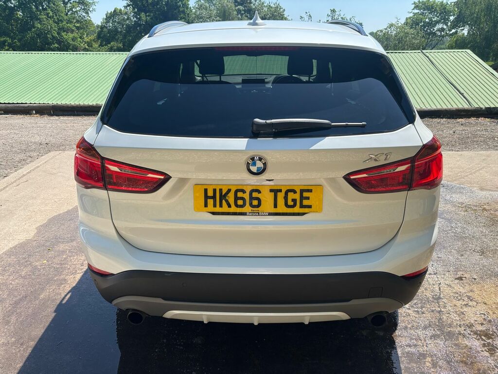 BMW X1 2.0 20I Sport Suv Xdrive Euro 6 S HK66TGE White #6
