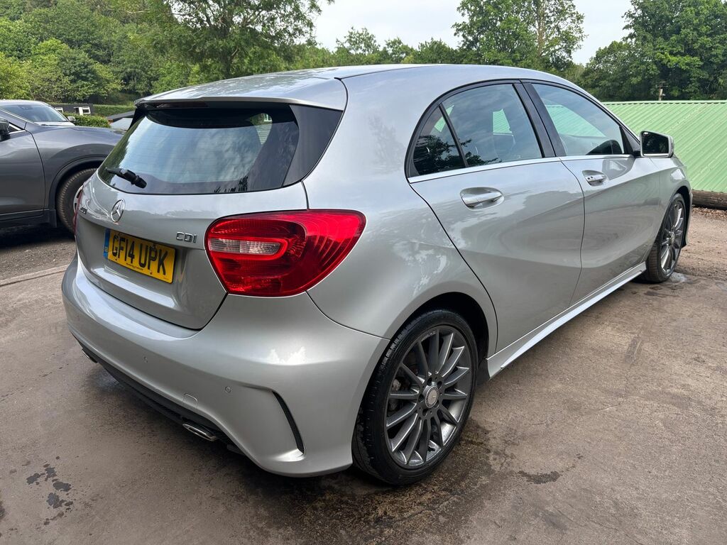 Mercedes-Benz A Class 2.1 A200 Cdi Amg Sport Hatchback 7G-dct Silver #6
