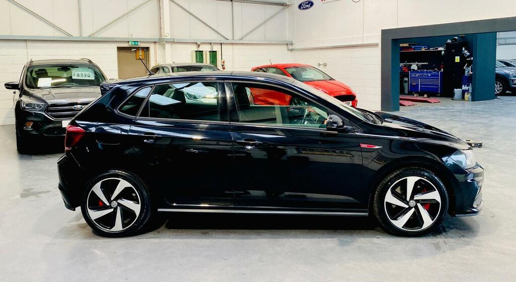 Volkswagen Polo Hatchback 2.0 Tsi Gti Dsg Euro 6 Ss 20196 RE69PHA Black #5