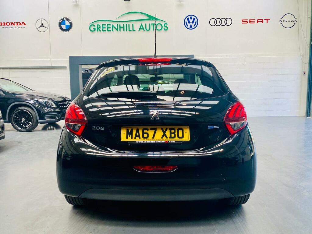 Peugeot 208 Hatchback 1.2 Puretech Black Edition Euro 6 2 MA67XBO Black #3