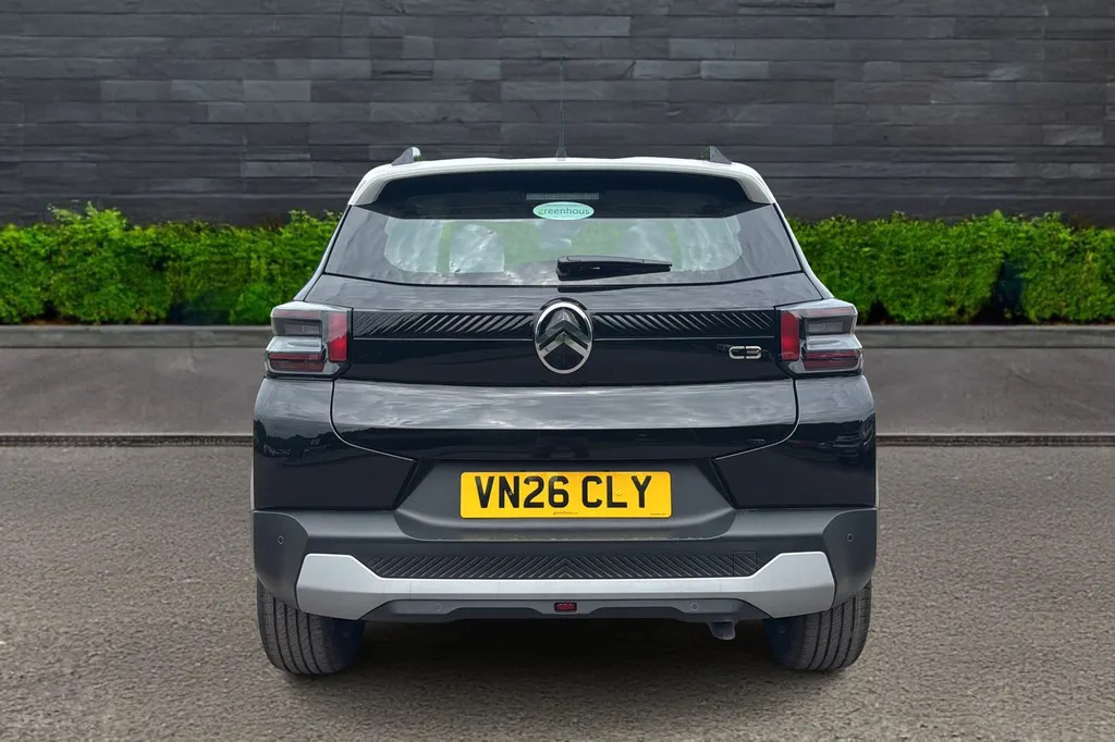 Citroen C3 Hatchback 1.2 Hybrid 110 Plu VN26CLY Black #6