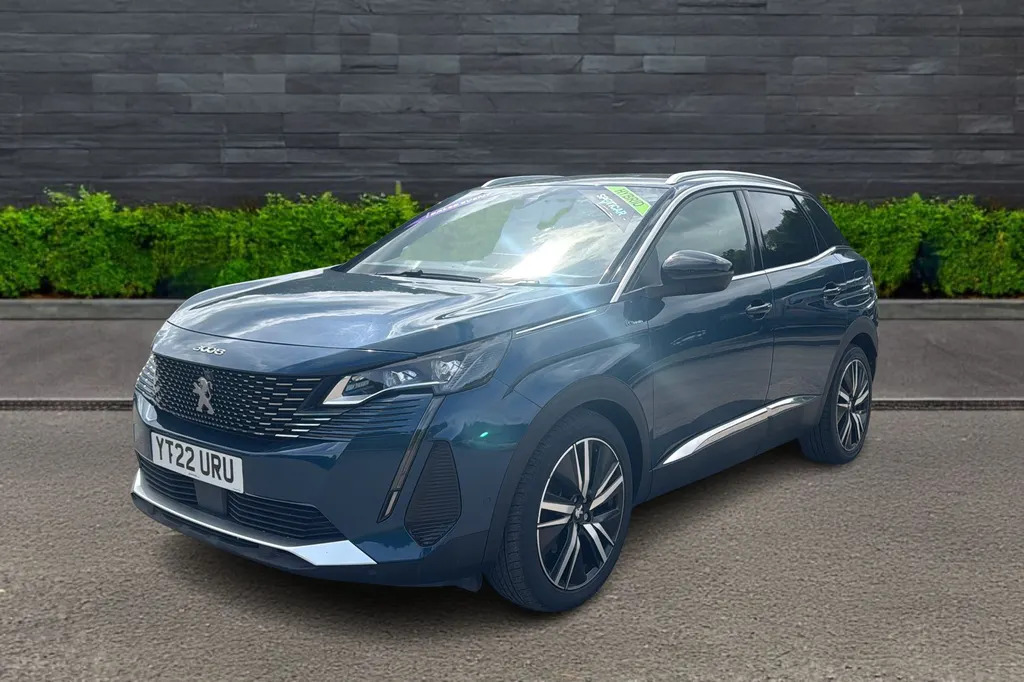 Peugeot 3008 1.6 Hybrid 225 Gt Premium YT22URU Blue #3