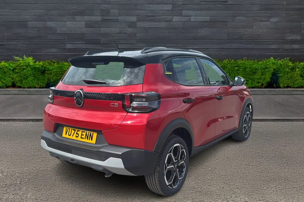 Citroen C3 C3 Hatchback 1.2 Turbo Plus VU75ENN Red #6