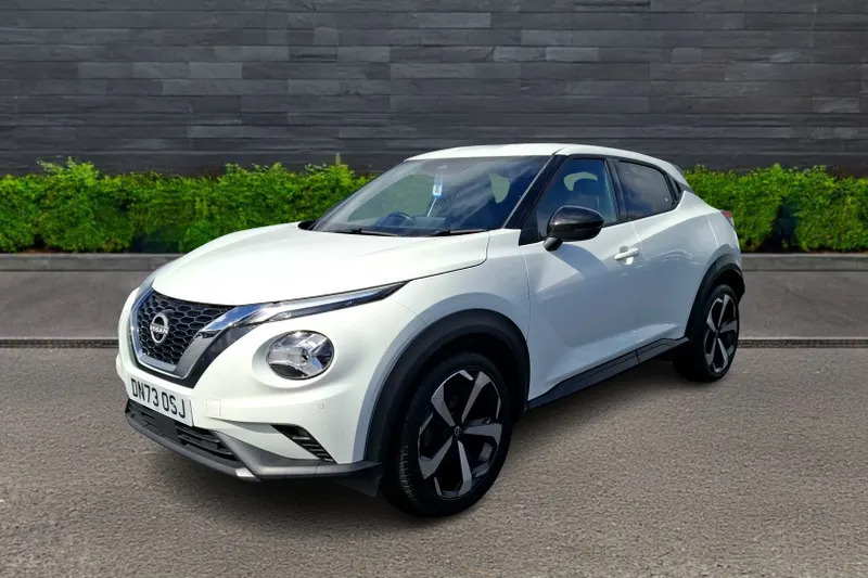 Nissan Juke 1.0 Dig-t 114 Tekna DN73OSJ White #3
