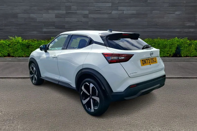 Nissan Juke 1.0 Dig-t 114 Tekna DN73OSJ White #5