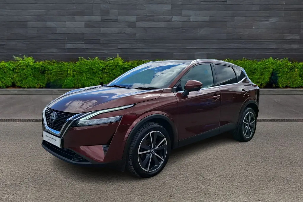 Nissan Qashqai 1.3 Dig-t Mh Tekna KE73UWG Red #3