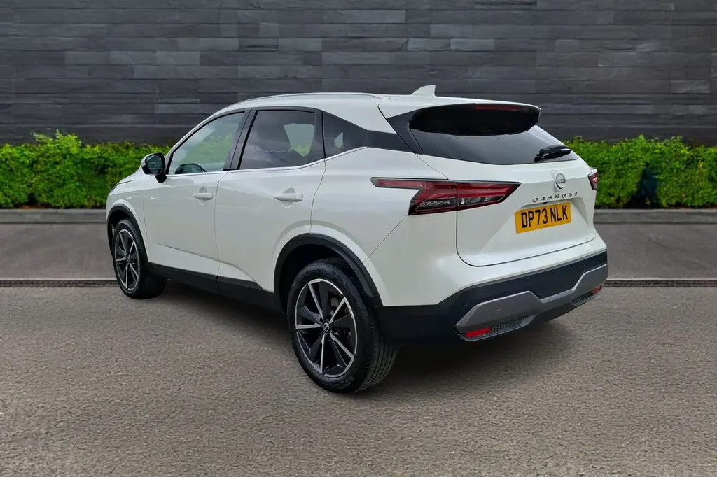 Nissan Qashqai Hatchback 1.3 Dig-t Mh 158 Tek DP73NLK White #5