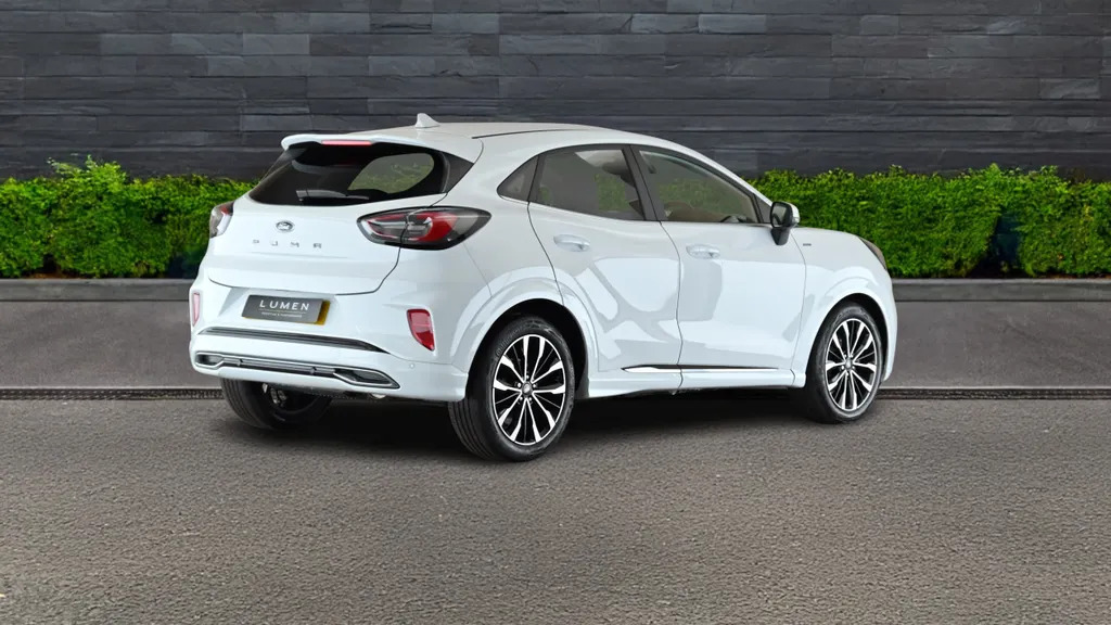 Ford Puma 1.0 Mhev St-line Vignale FJ73OEY White #3