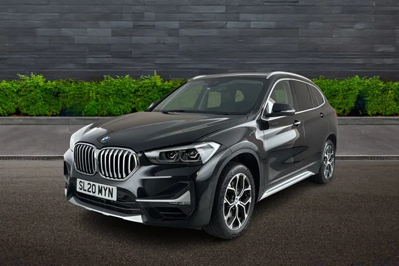 BMW X1 Estate Xdrive 20I Xline St SL20MYN Black #3