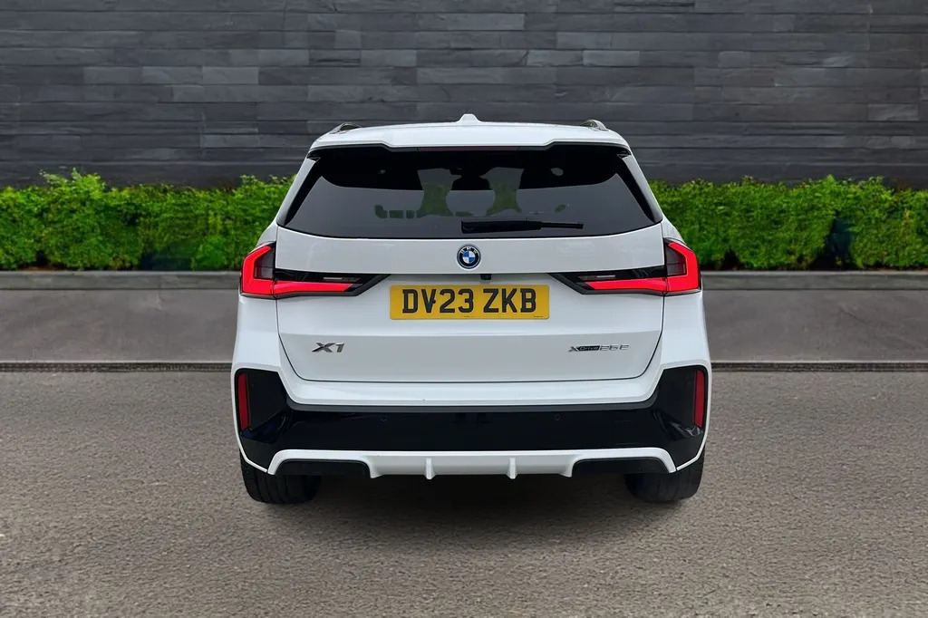 BMW X1 Xdrive 25E M Sport Step Au DV23ZKB White #6