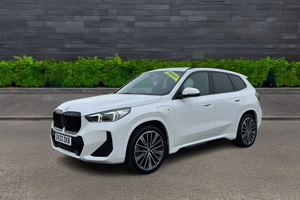 BMW X1 Xdrive 25E M Sport Step Au DV23ZKB White #3