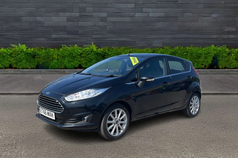 Ford Fiesta 1.0 Ecoboost Titanium ET66WXH Black #3
