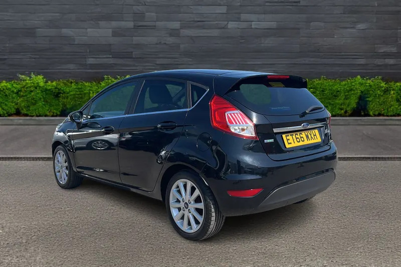 Ford Fiesta 1.0 Ecoboost Titanium ET66WXH Black #5