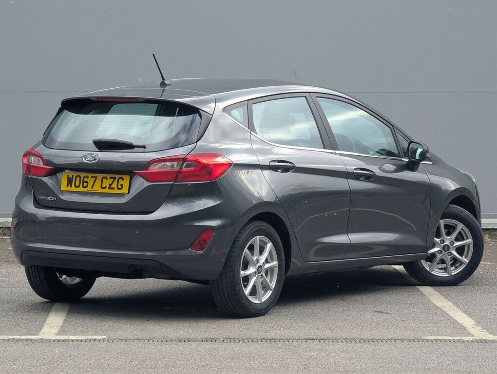 Ford Fiesta 1.1 Ti-vct Zetec Euro 6 Ss WO67CZG Grey #3